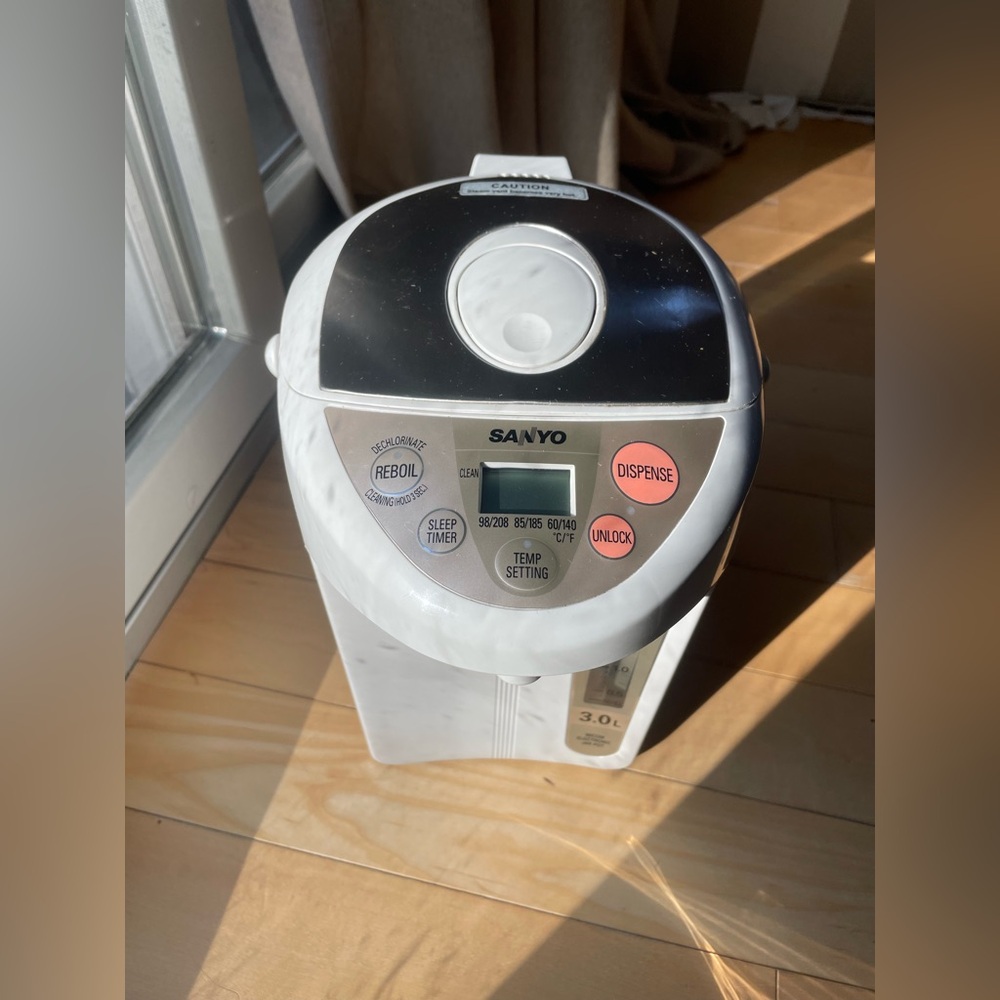 Water Boiler and Warmer 3.0 L White